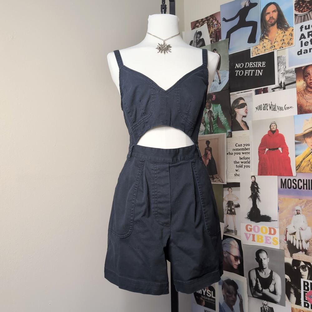 Urban Outfitters Cutout denim Romper